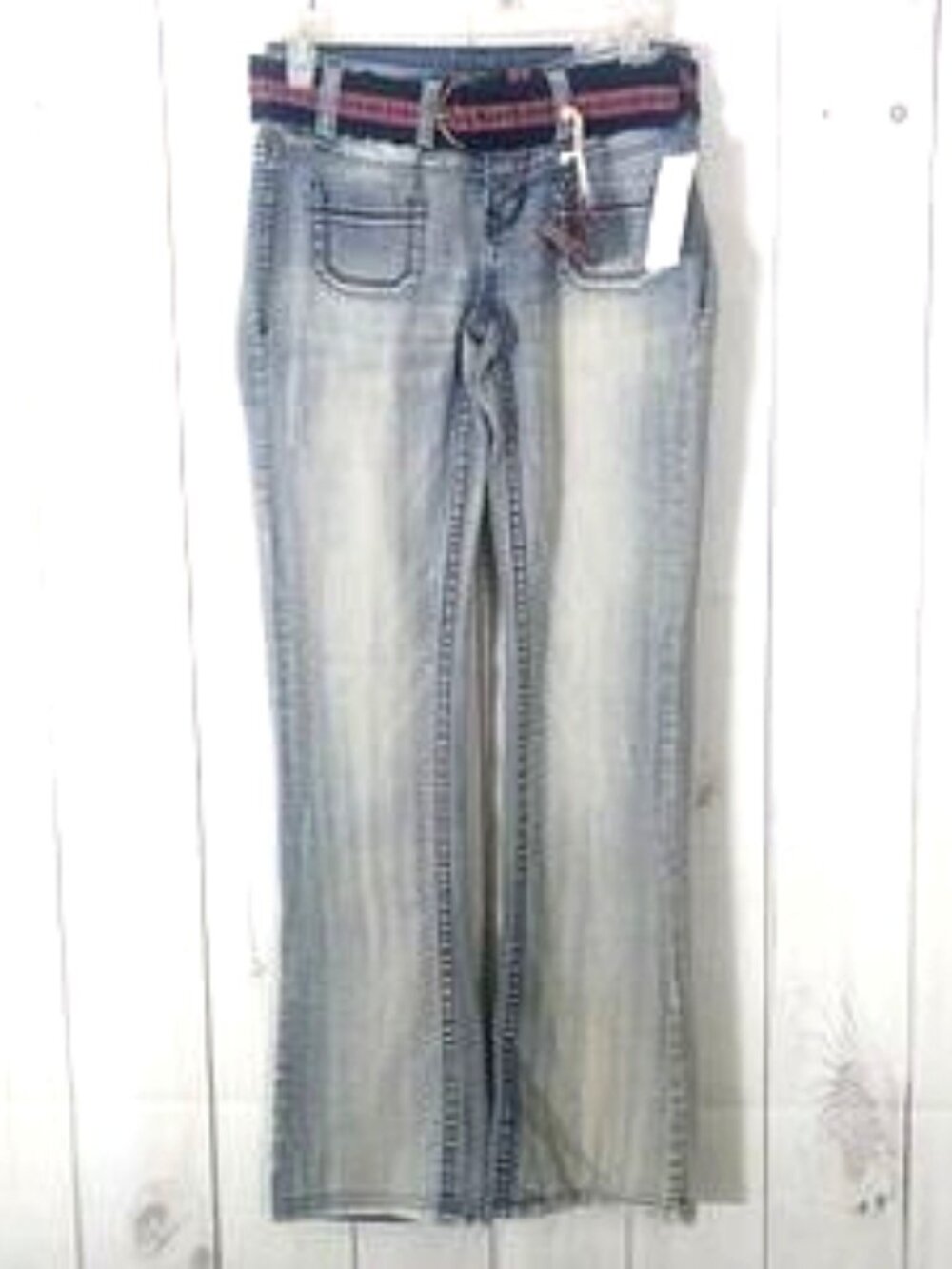 Wallflower Curvy Bootcut Jeans 1 regular Y2K Blue Denim